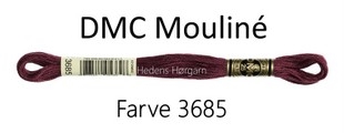 DMC Mouline Amagergarn farve 3685